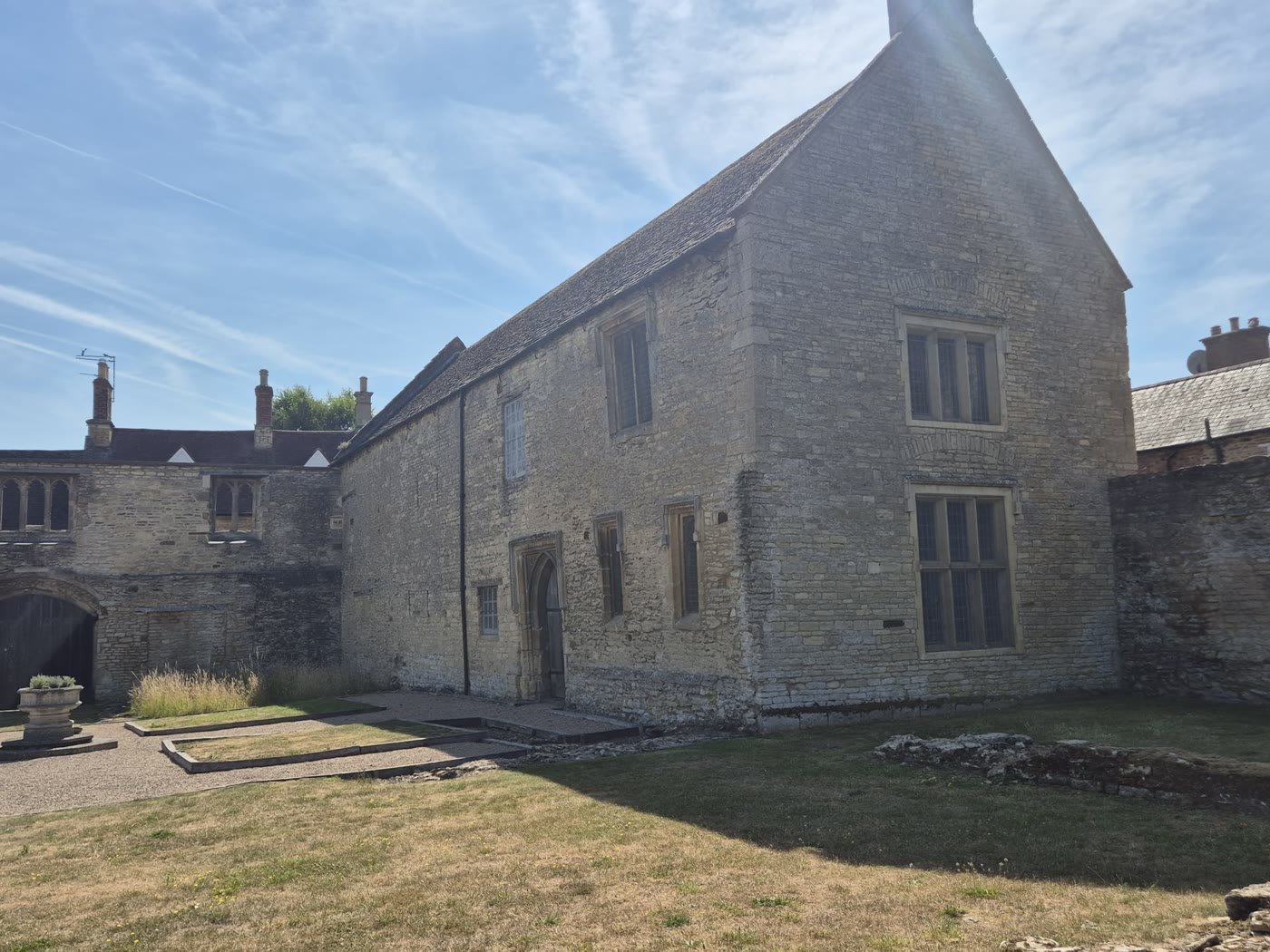 Chichele College, a quiet historic site cared for by English Heritage